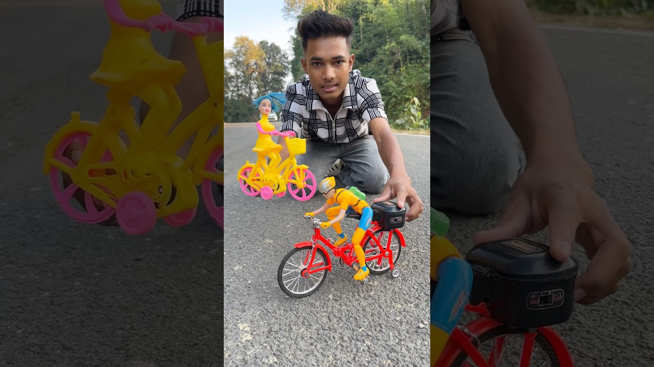 2 Ta Маленькие и большие радиоуправляемые велосипеды на пульте дистанционного управления Dekho 😍