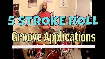 Applying the 5 Stroke Roll - Drum Lesson