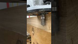 Pattern routing thick stock without a giant bit #woodworking #router