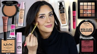 FULL FACE OF NYX MAKEUP 2022 | so many HOLY GRAILS!