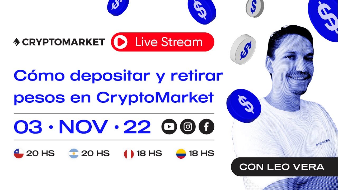 Cómo Depositar y Retirar Pesos en CryptoMarket.