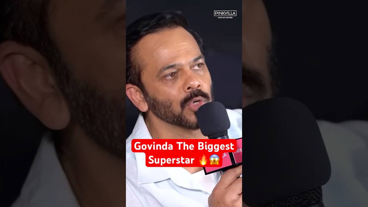 Rohit Shetty 🤩believes Govinda 👑would be India’s biggest star today 