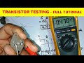 #119 How To Test Transistor with Digital Multimeter In Detail  Haseeb Electronics Chowk Azam