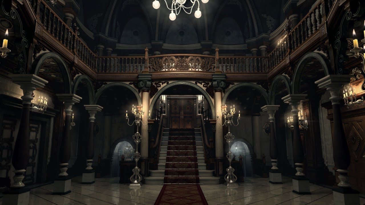 DIRECTO: Paseando por el Main Hall de la Mansión Spencer - Unreal