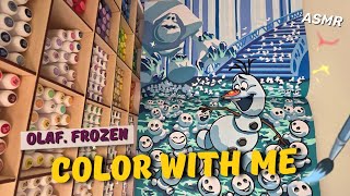 👉 😱 You WON’T Believe the Final Result! | Satisfying ASMR Coloring | Olaf. Frozen