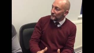 Gary Rowett talks to Ian Holloway