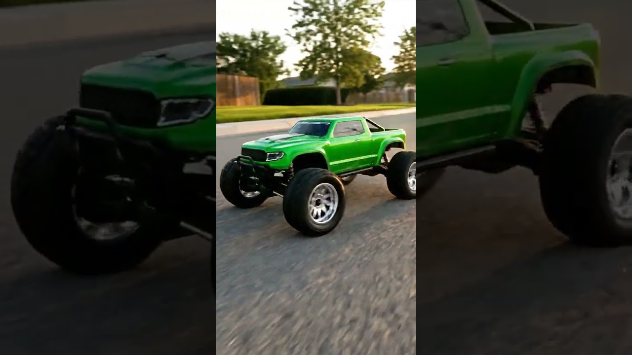 RC Toy Car Driving on Real Street 🚗 | Realistic RC Car Fun