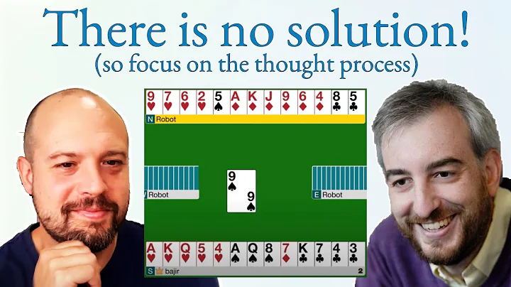 There is no solution! (so focus on the thought pro...