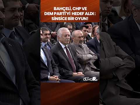 'Sinsice bir oyun!'