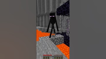 Saving Minecraft MUTANT Enderman #Shorts