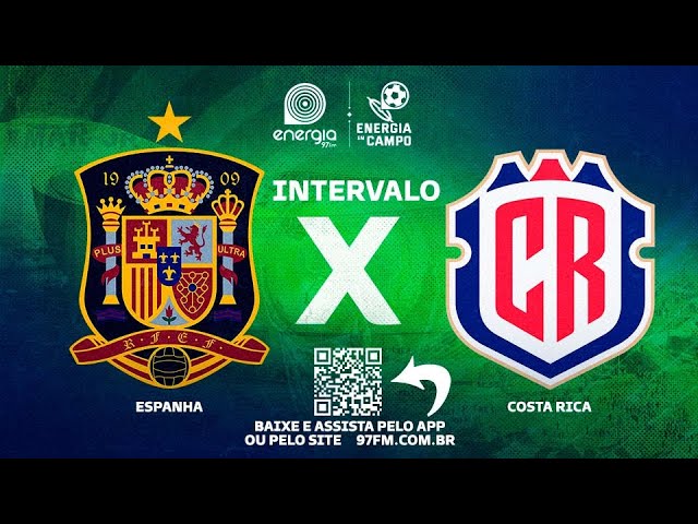Espanha x Costa Rica hoje ao vivo: Saiba o horário e como assistir na TV e  online