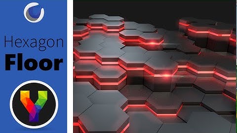 YaS²-[Cinema 4D]-[Speed art] hexagon floor
