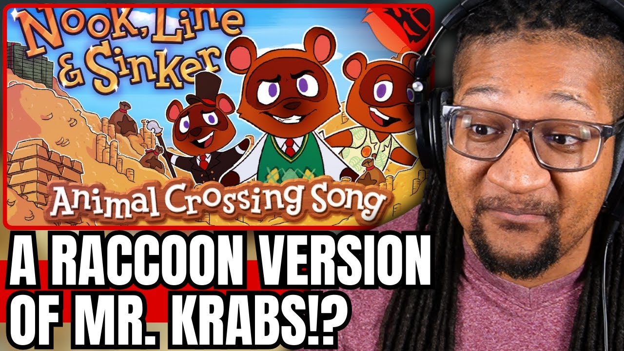 The Stupendium - NOOK LINE & SINKER | Animal Crossing: New Horizons Song! | Reaction!