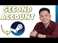 How To Create Second Steam Account (Quick Tutorial)