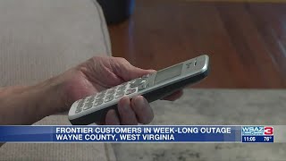 Frontier customers in week-long outage in Wayne County