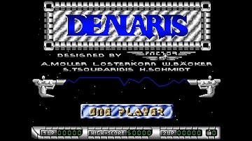 Denaris (Amiga 50Hz) - Title Screen / Attract Mode