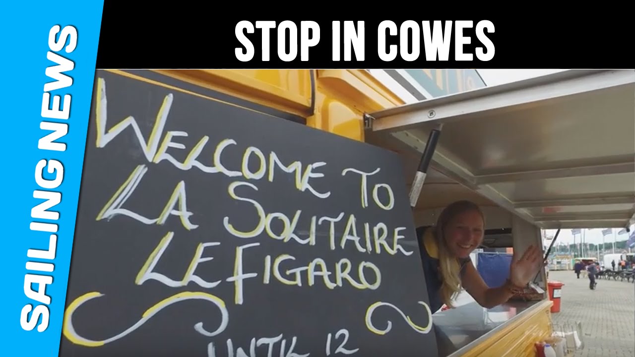 Stop in Cowes - Solitaire du Figaro 2016