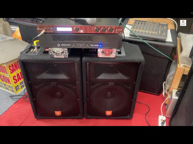 Combo Dàn Karaoke Bãi Mỹ Với Cặp Loa JBL JRX 112M Cực Chất Tại