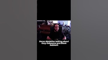 Daron Malakian talking about Ozzy Osbourne and Black Sabbath (2025)