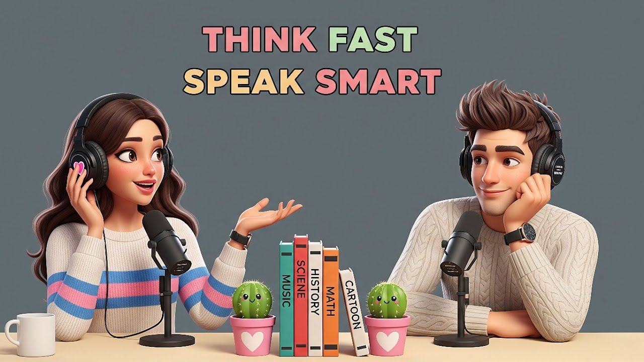 How to Think Fast & Speak Smart | English Podcast for Easy English Conversation | Learn English Fast
