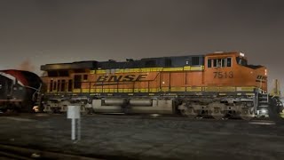 The Final BNSF Coast Starlight Leader (Chase) of 2025 (Happy Holidays) From Gaviota To Camarillo 
