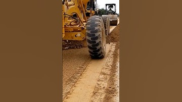 Grading and compaction by SDLG Motor grader
