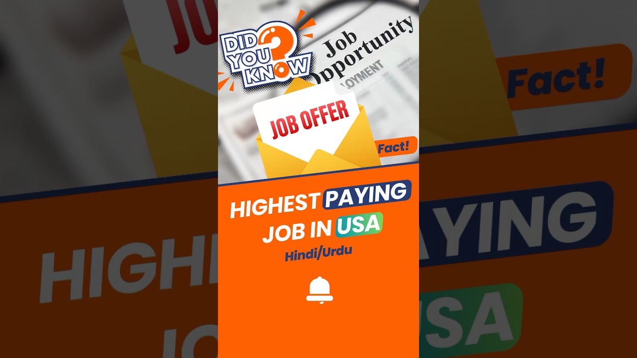 Job Offer in USA 