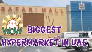 Safari Mall Sharjah  Biggest HyperMarket in UAE | Shopping Vlog|Onam Special screenshot 5