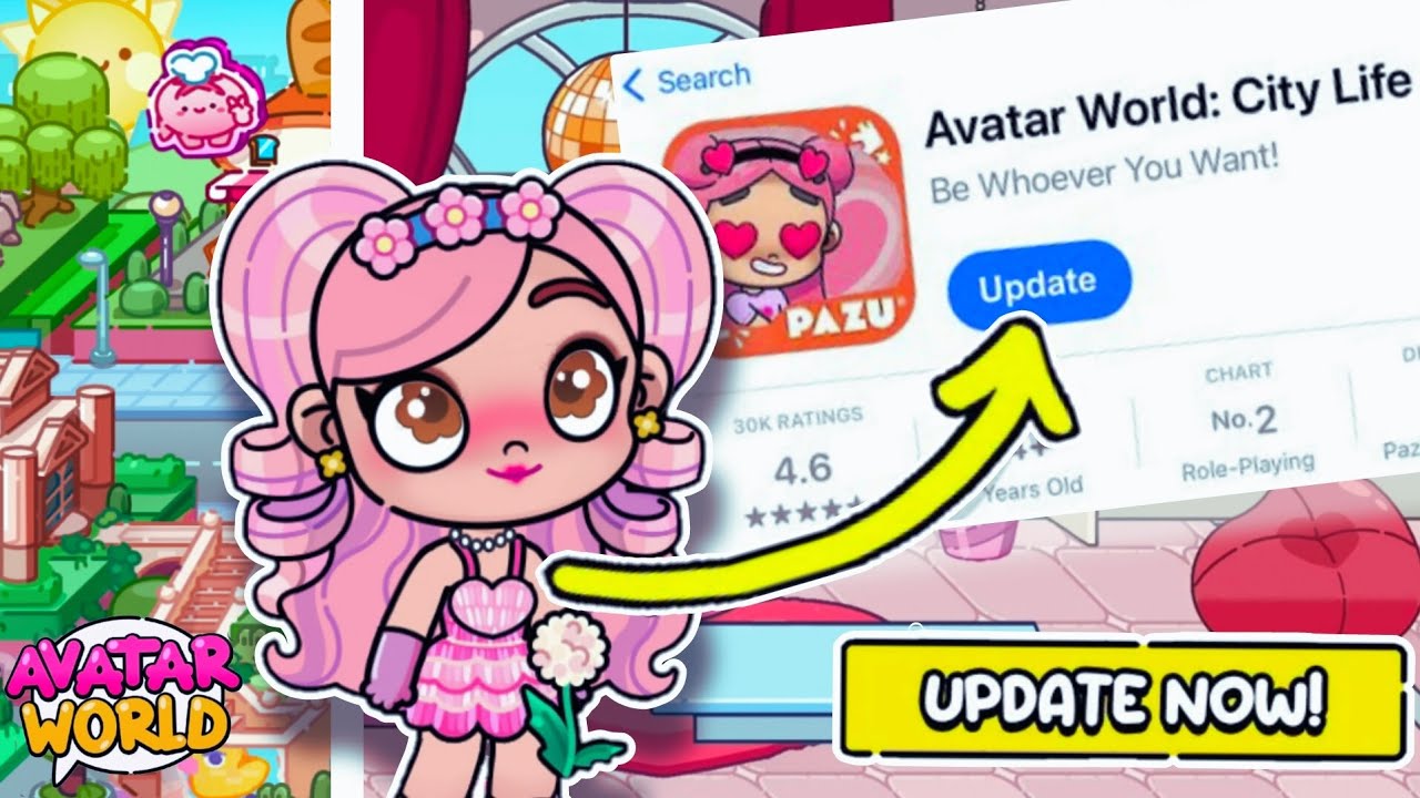 URGENTE! NOVA ATUALIZAÇÃO VALENTINES DAYS no AVATAR WORLD 💖 Dia dos ...