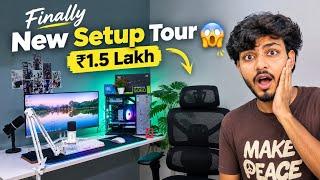 Finally! My Dream Setup Tour 😱🔥 | ₹1.5 Lakh Gaming & Editing Setup 