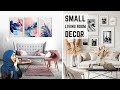 TOP 10 SMALL LIVING ROOM DECOR TIPS | INTERIOR DESIGN