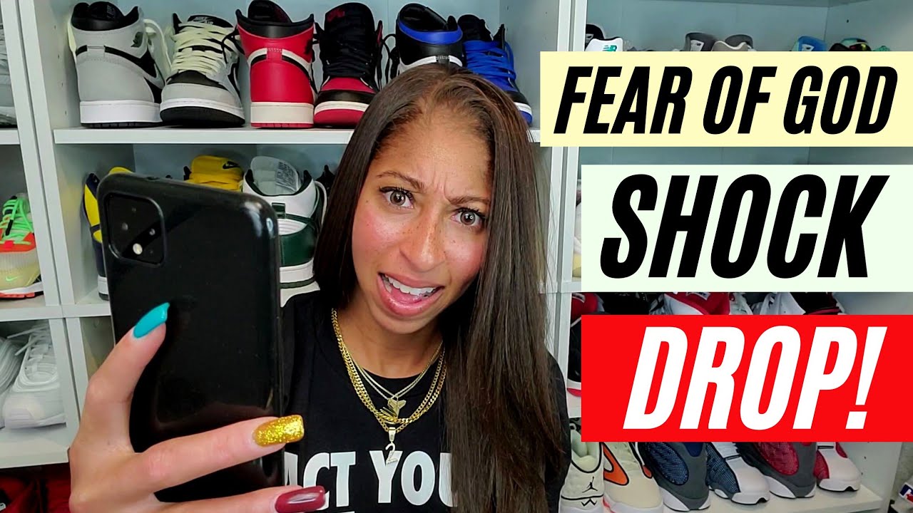 Fear of God Essentials EXCLUSIVE Shock Drop on Cyber Monday