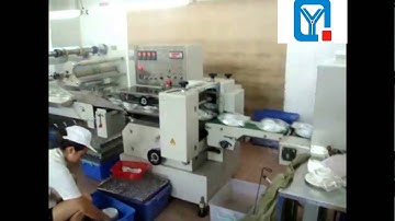 Automatic Disposable Dinnerware Packing Machines Dinner Set Flow Pack System