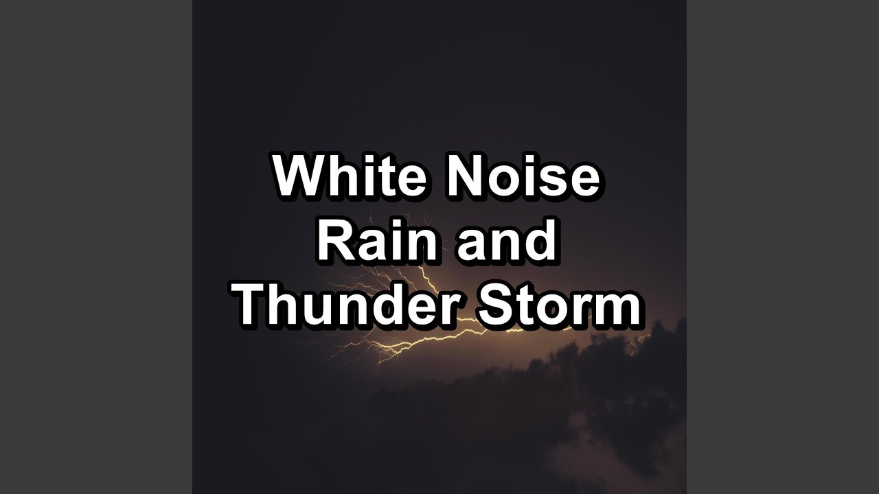 Cozy Rain and Thunder Storm To Relax and Loop for 8 Hours