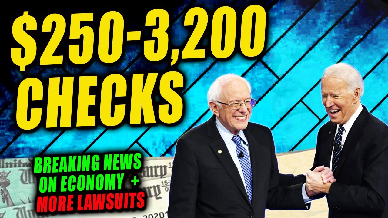 BREAKING NEWS + $250-$3200 CHECKS SENT THIS WEEK! $250M Lawsuit & State Stimulus Checks