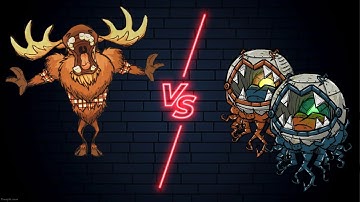 Woodie moose VS Twins of Terror boss fight (BETA Reworked)
