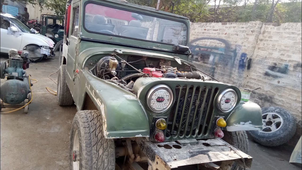 Toyota🥰 land cruiser open jeep🚙look like defender jeep - YouTube