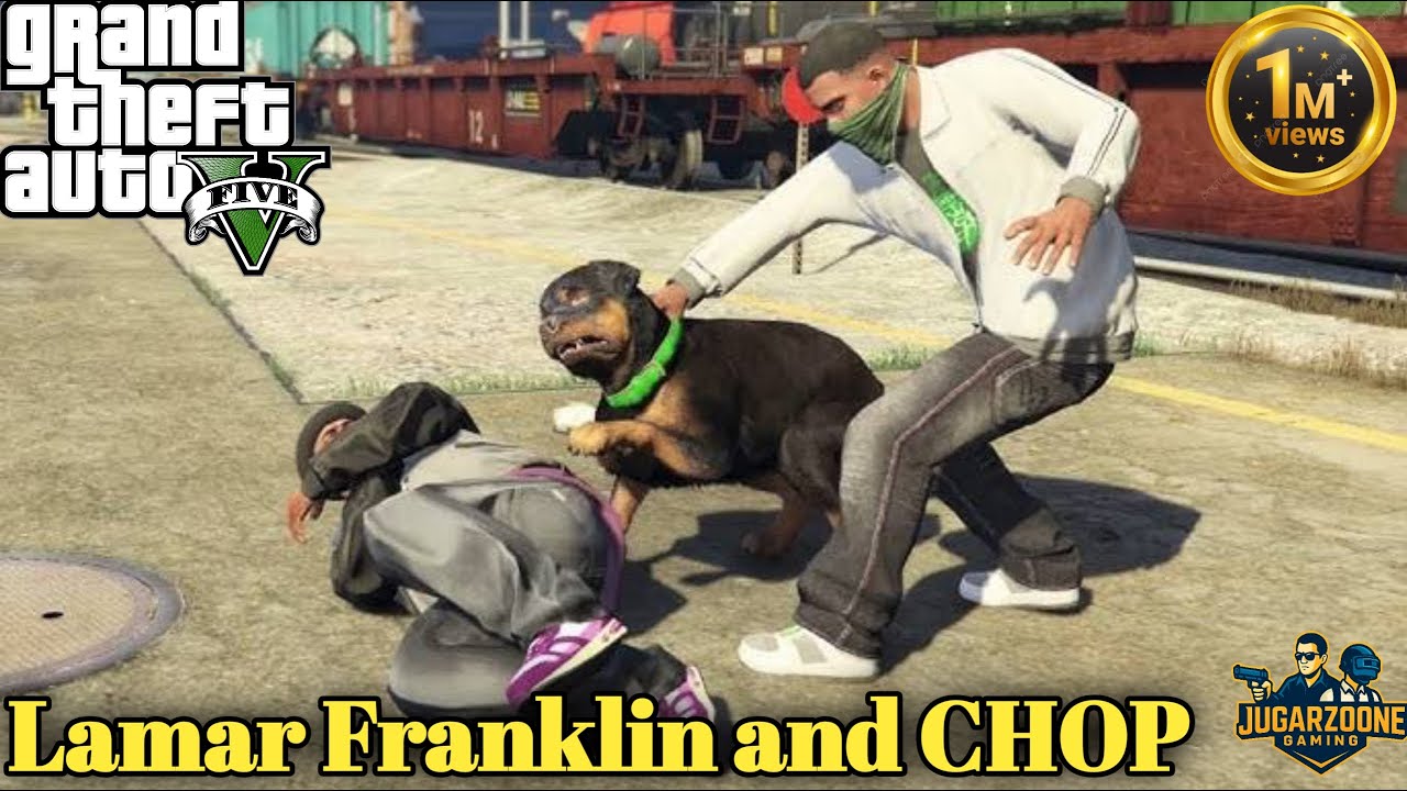 Chop Joins the Chaos | Franklin & Lamar GTA V | GTA V | Gameplay 
