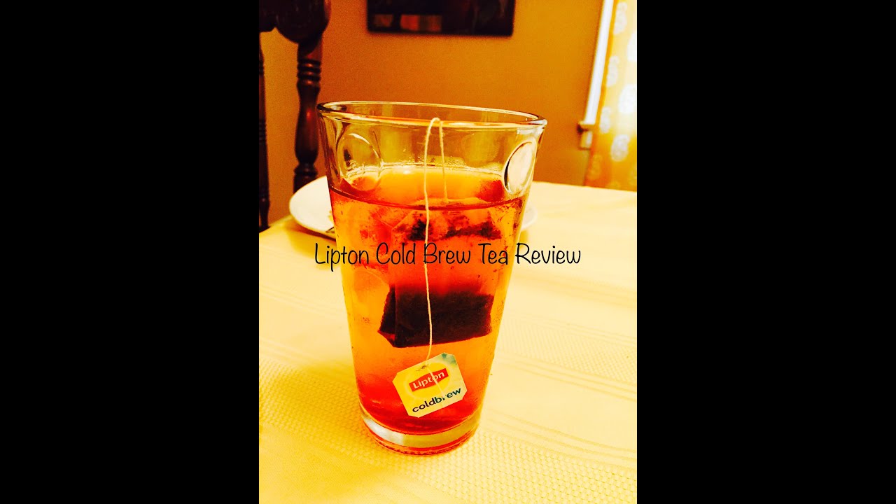 lipton cold brew tea