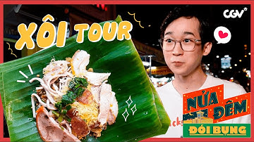 Cậu bạn Hàn Quốc loạn ngôn ngữ với chuyến "Tour XÔI" ở Sài Gòn | NỬA ĐÊM ĐÓI BỤNG