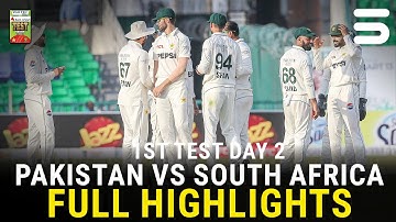 Full Highlights | Pakistan vs South Africa Test Series 2025 | 1st Test Day 2 | PCB | M3U1U