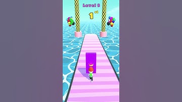 Shortcut Race 🌈🦄🧱 3D Games #RunGame #3DGameplay All Levels Gameplay Android, iOS