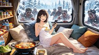 Ice Apocalypse! I Have Luxury Rv, Fortress, Fight Zombies While Exes Beg, But I Eat Hotpot! screenshot 2
