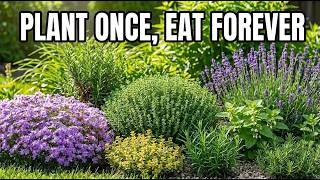 9 Perennial Herbs You Plant Once and Harvest for the Next 20 Years!