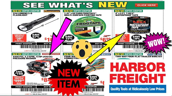 Unlock New Coupons with Harbor Freight Generator