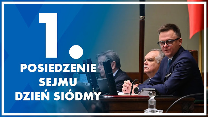 1. posiedzenie Sejmu - dzień siódmy,  6 grudnia 2023 r.
