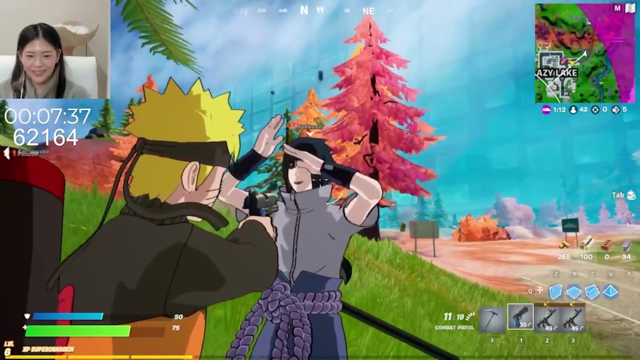 Miyoung can't take anymore of Sasukae( Sykkuno ) doing Poki dance.