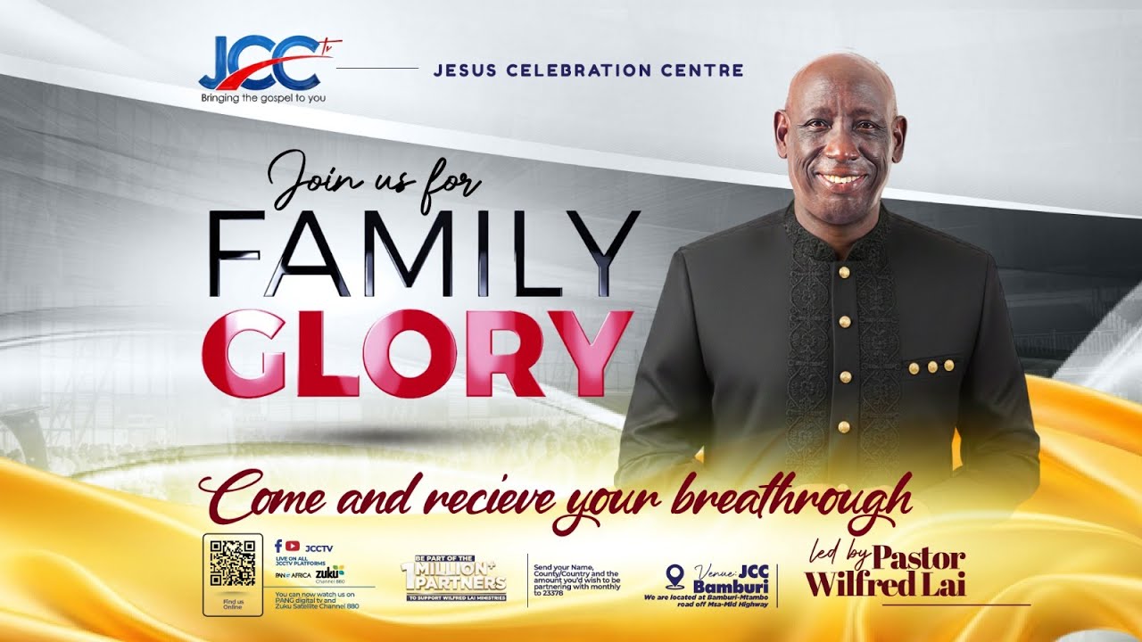 Pastor Wilfred Lai || Family Glory Service || Live From Jesus Celebration Center Bamburi Mombasa