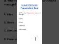 Linux Interview Preparation Quiz 🥳Linux Interview Question and Answer #youtubeshorts #short #tech