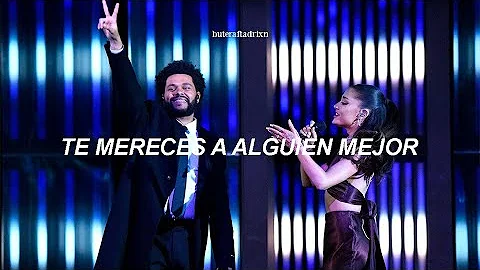 [The Weeknd & Ariana Grande] - Save Your Tears (iheart Radio Music Awards) // Traducción al español